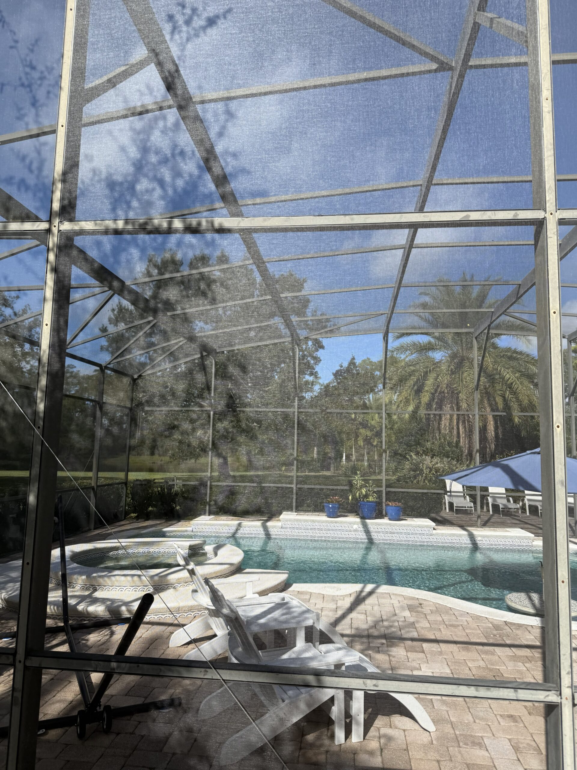 pool cage repairs